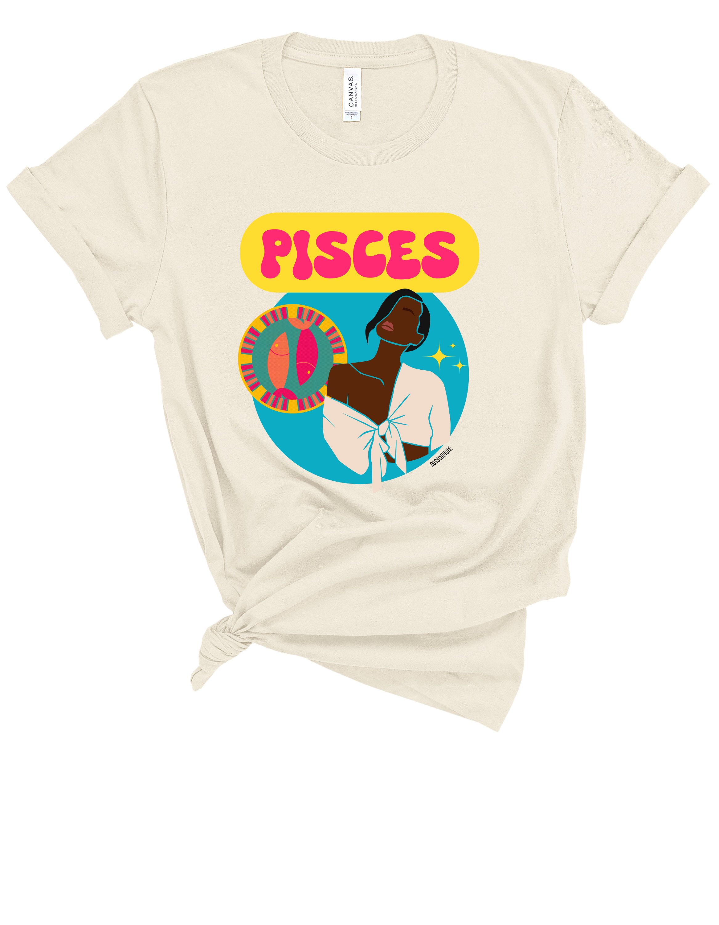 Pisces Zodiac Tee – Doss Couture Designs