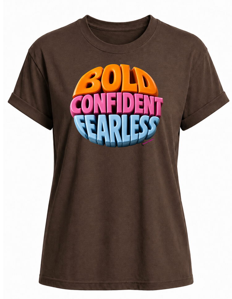 Bold. Fearless. Confident