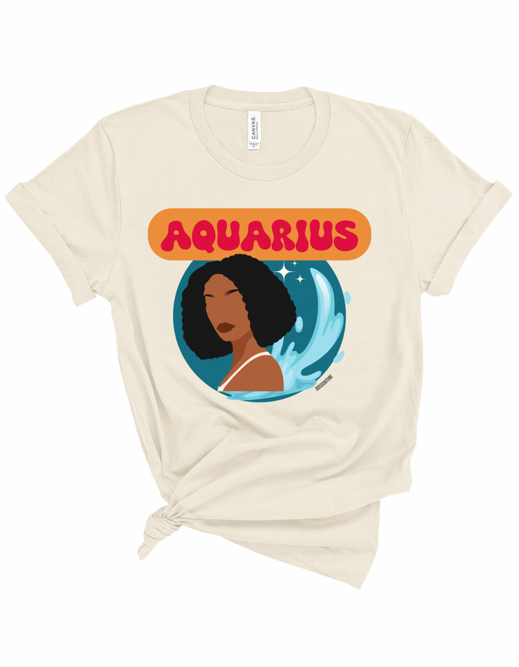 Aquarius Zodiac T-Shirt