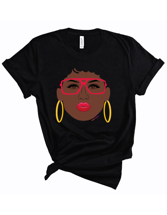 Beautiful Faces T-shirt - Red 2026