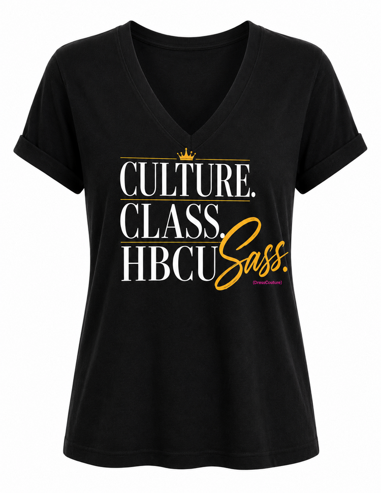 HBCU Class & Sass Graphic Tee