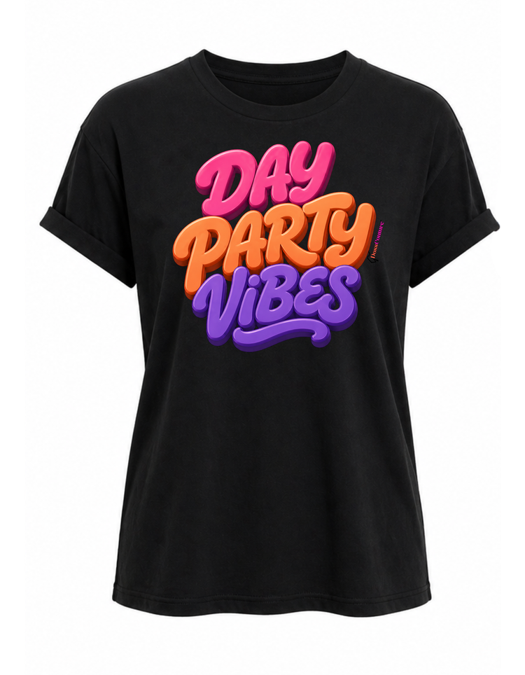 Day Party Vibes Unisex Graphic Tee