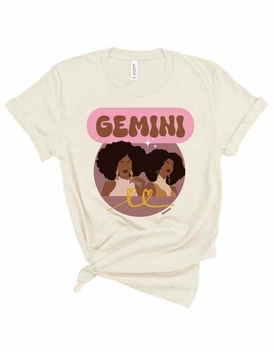 Gemini Graphic Tee, chemise gemini, t-shirt signe du Gemini Graphic Tee, chemise gemini, t-shirt signe du