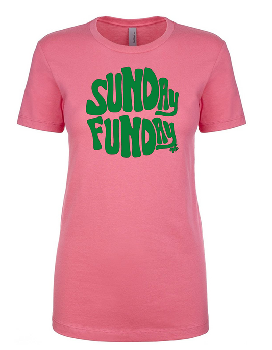Sunday Funday Pink & Green